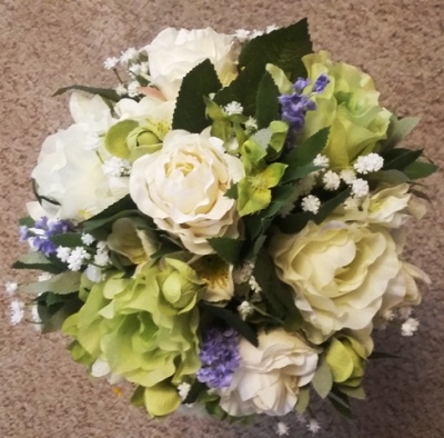 Wedding Silk Flower Bouquet