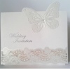 Butterfly and Lace Wedding Invitation