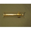 Clear Tube With Gold Wedding Favour Box pk 10