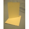 Deckled Edged Ivory Card and Envelopes pk 10