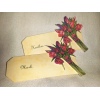 Floral Tulip Place Name Tag