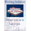 Las Vegas Nevada Wedding Invitation