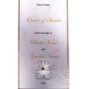 Romance Wedding Order of Service