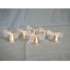 Silver Bell Table Number or Name Card Holder